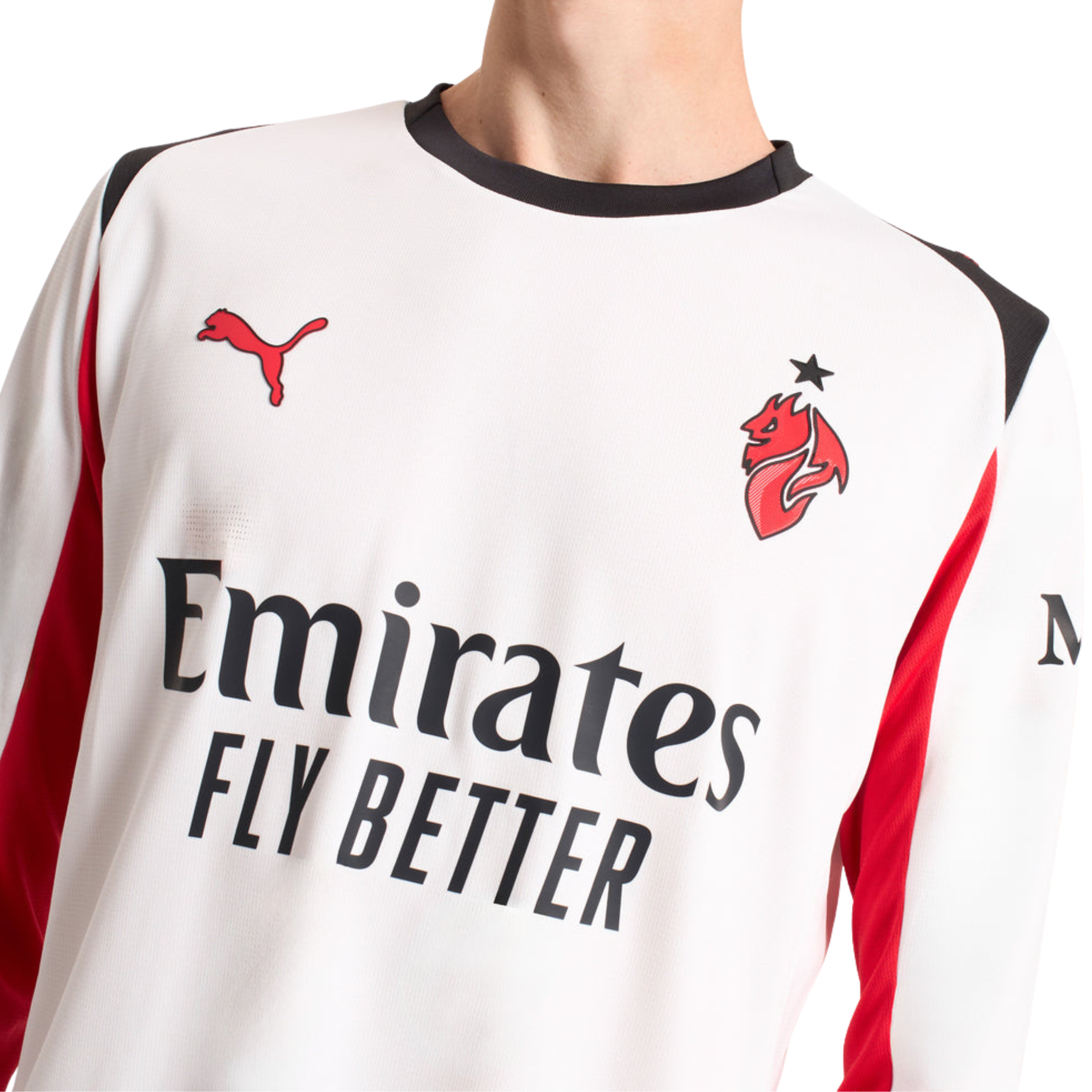 Ac Milan Away kit 2025/26 Long Sleeve