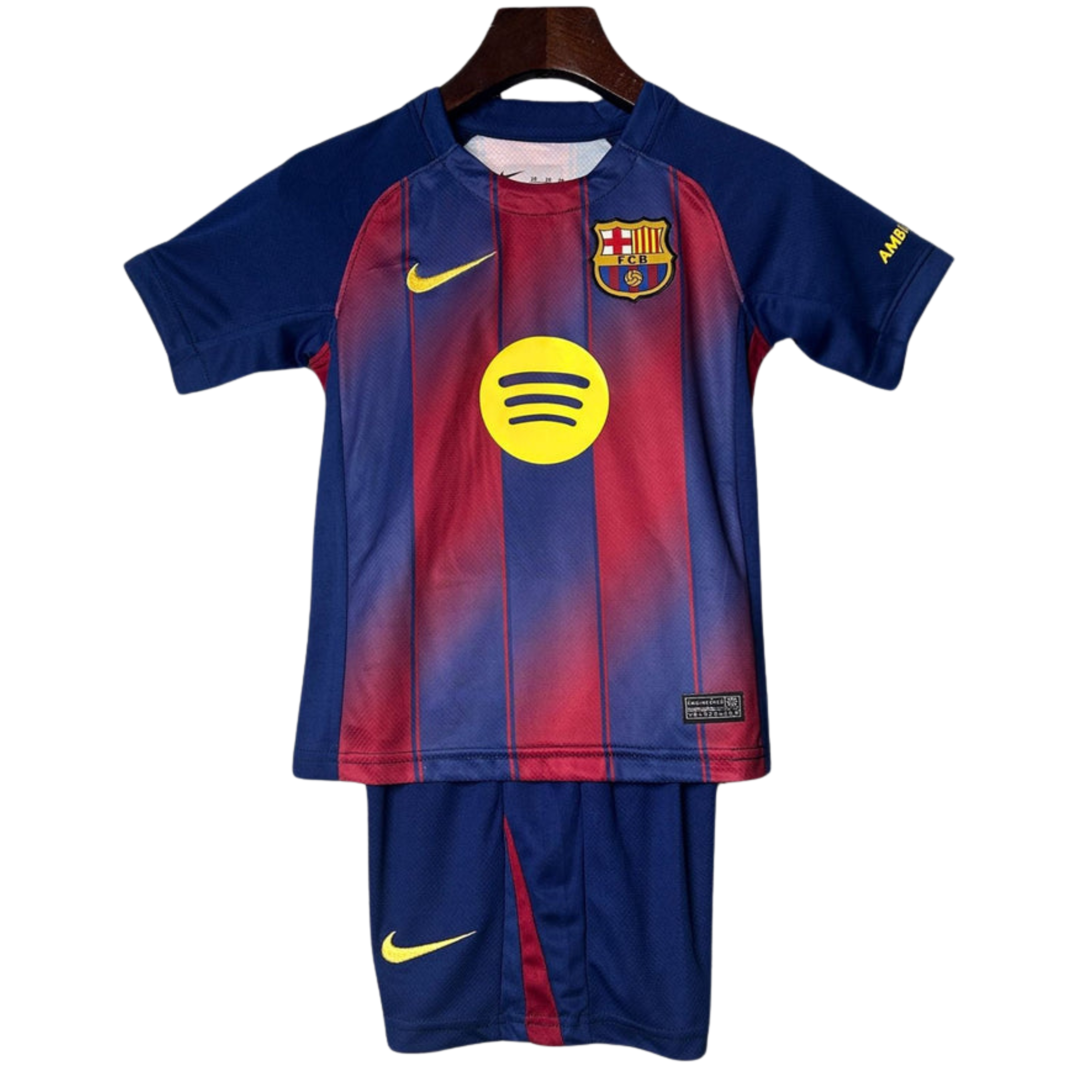Barcelona Home kids kit 2025/26