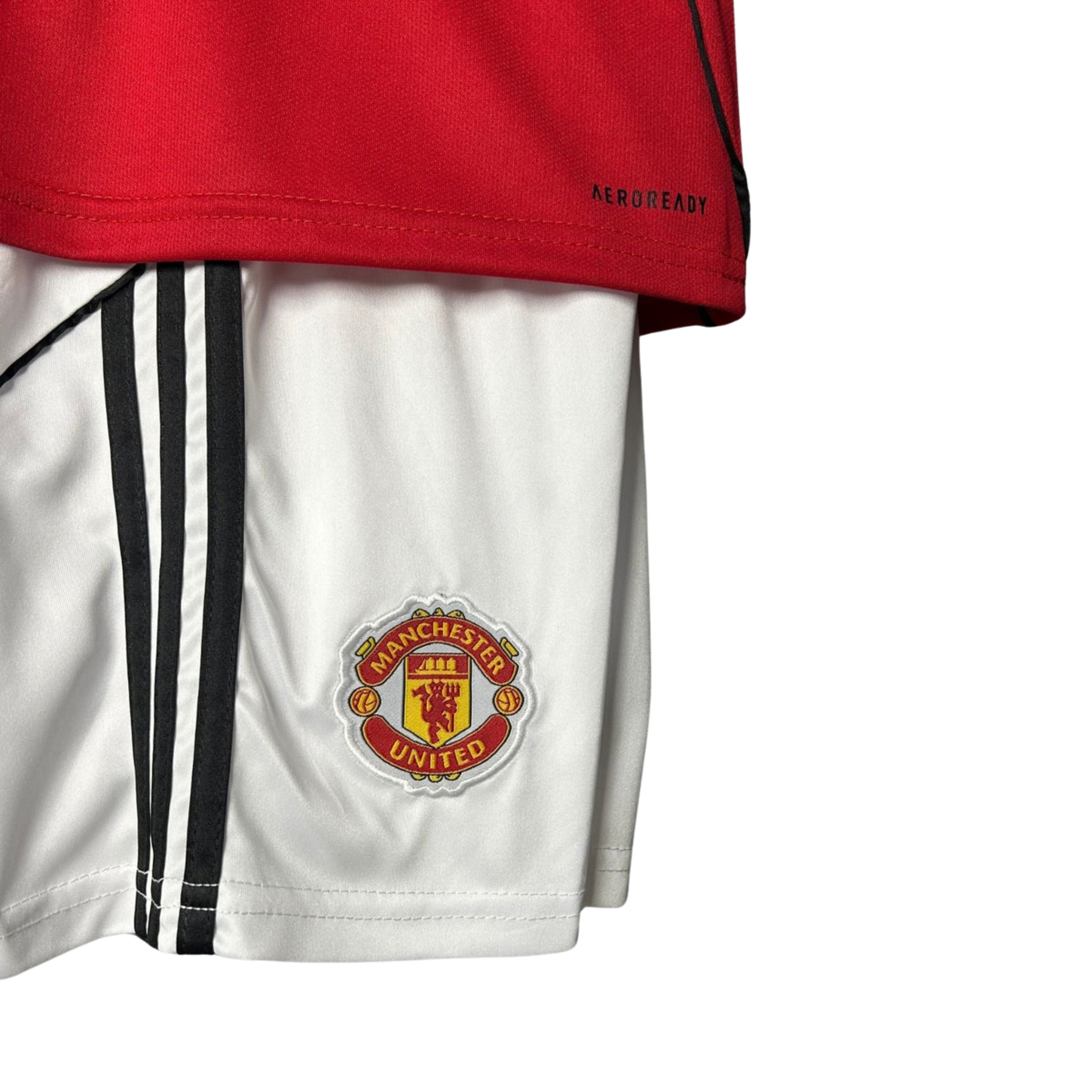 Manchester United Home Kids kit 2025/26