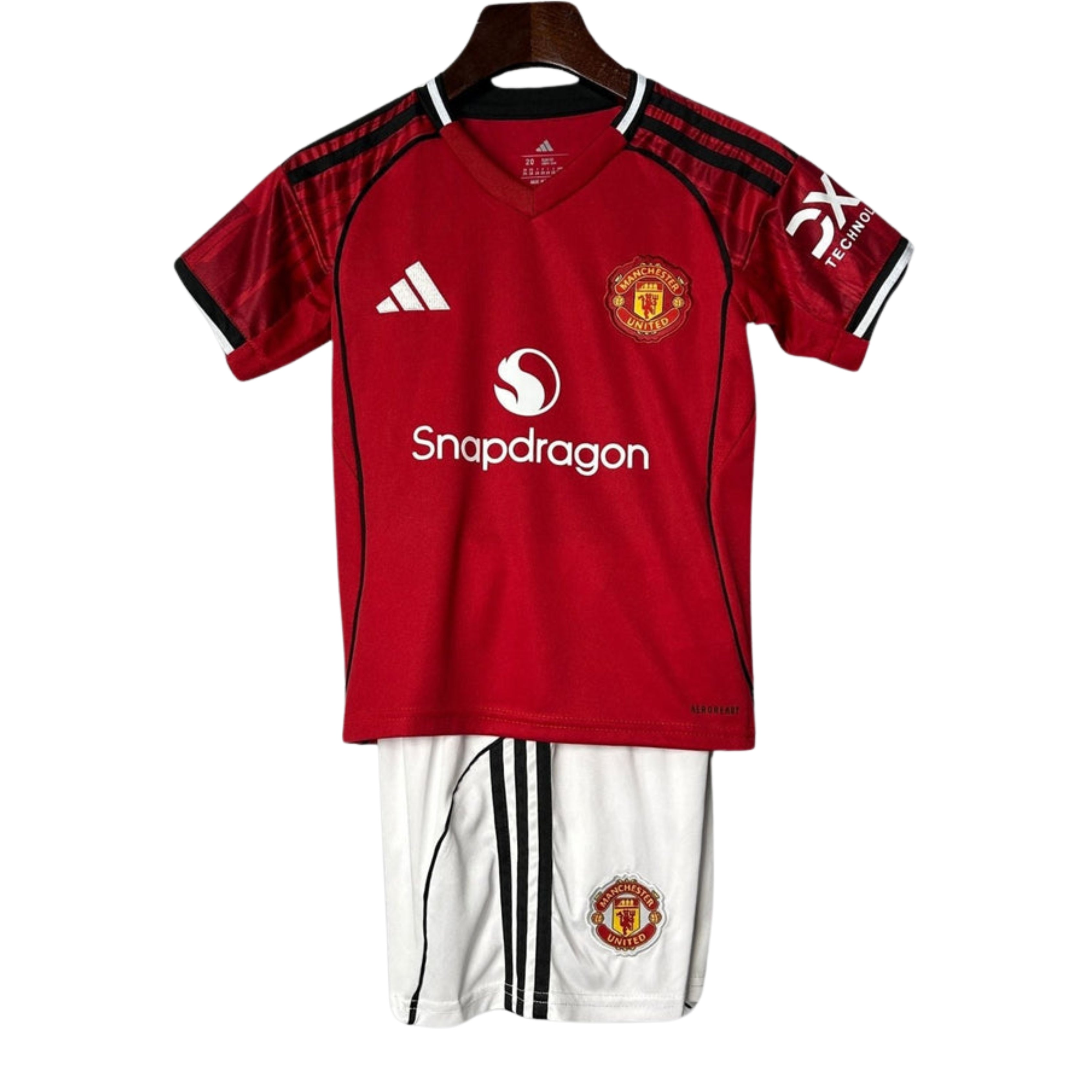 Manchester United Home Kids kit 2025/26