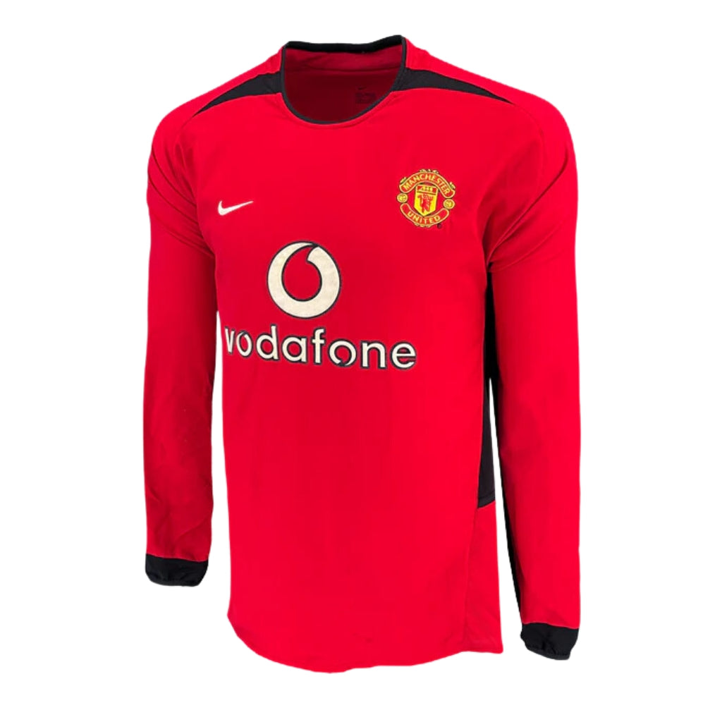 Manchester United Home Long Sleeve 2002/04