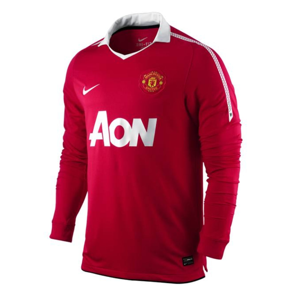 Manchester United Home Long Sleeve 2010/11