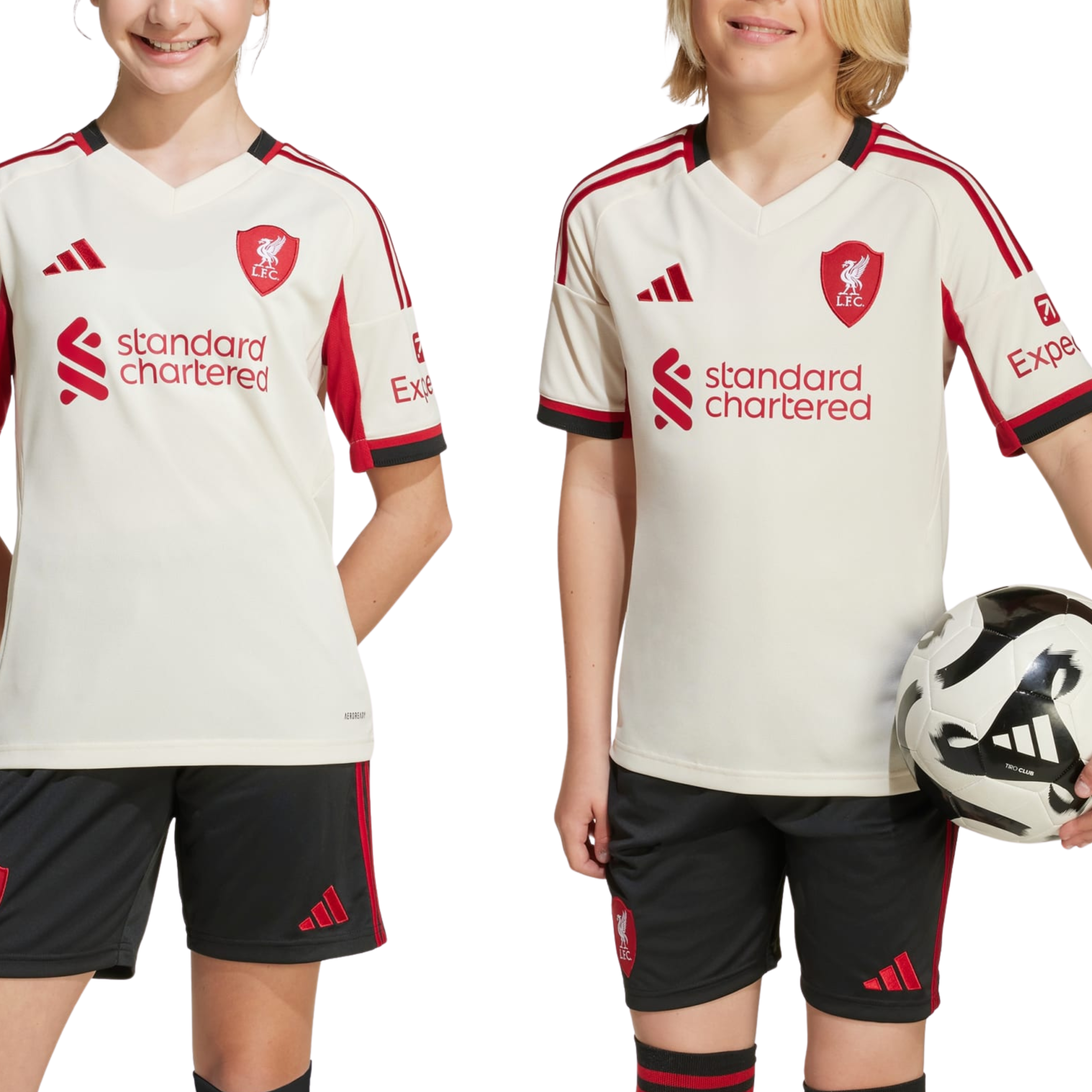 Liverpool Away Kids kit 2025/26