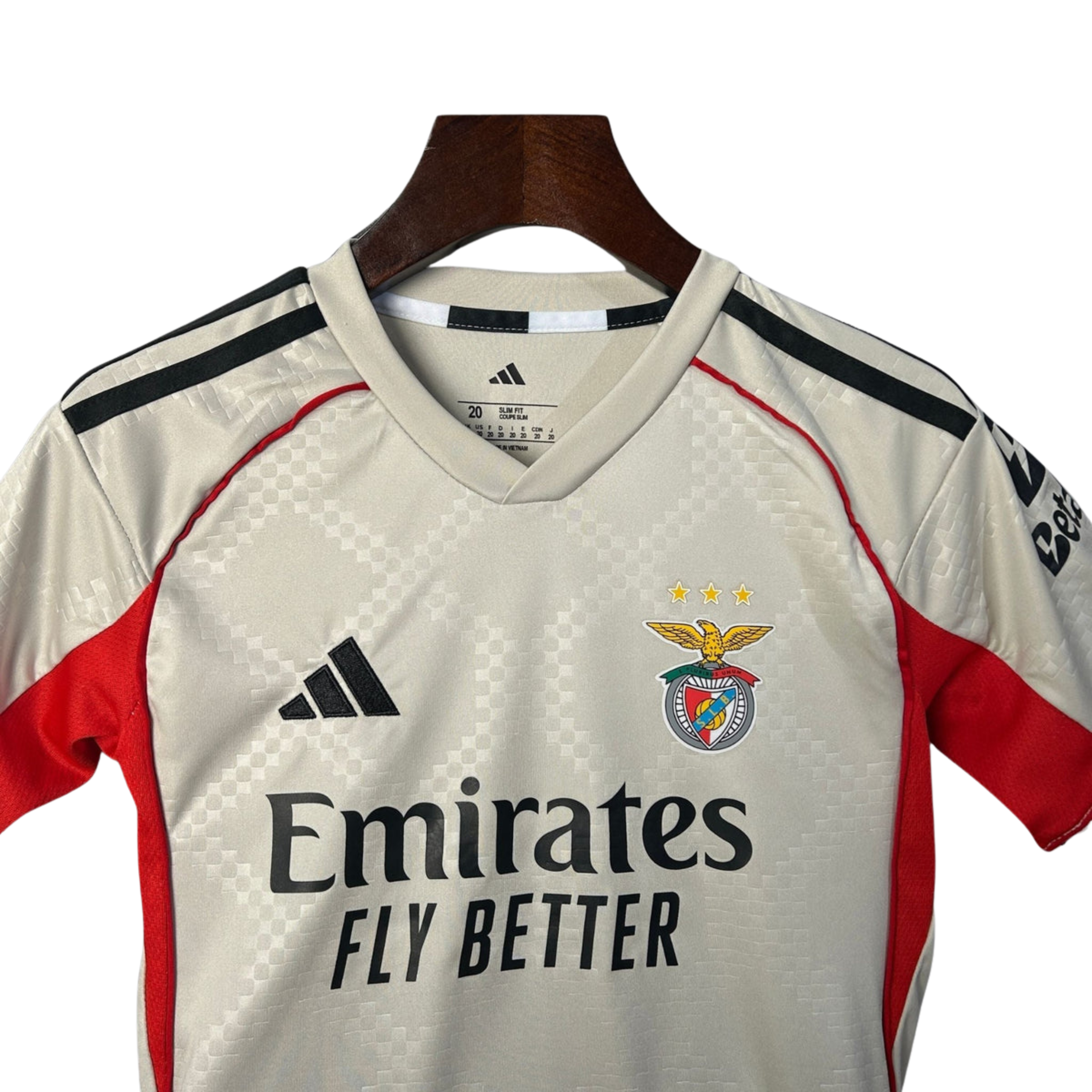 Benfica Away Kids kit 2025/26