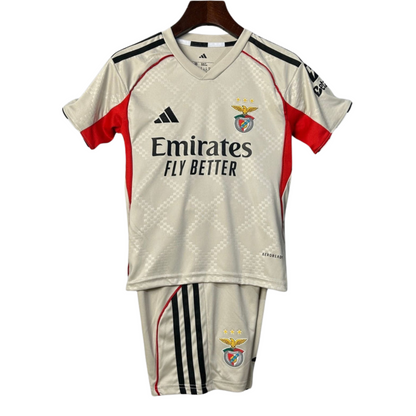 Benfica Away Kids kit 2025/26