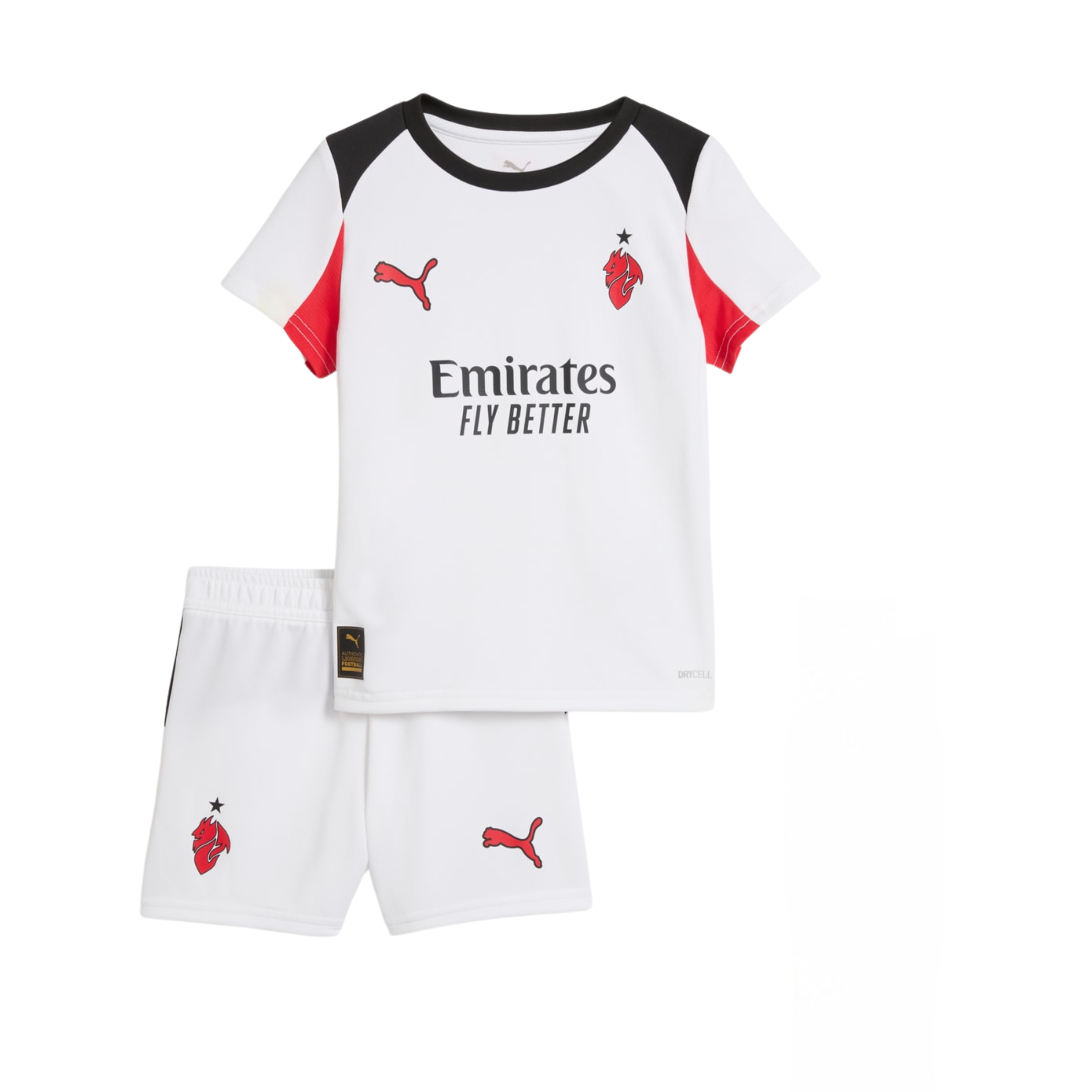 Ac Milan Away Kids kit 2025/26