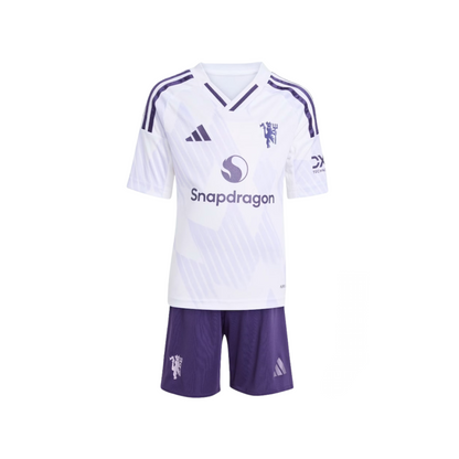 Manchester United Away kids kit 2025/26