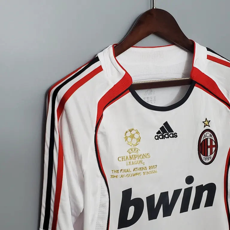 Camiseta de manga larga visitante del AC Milan 2006/07