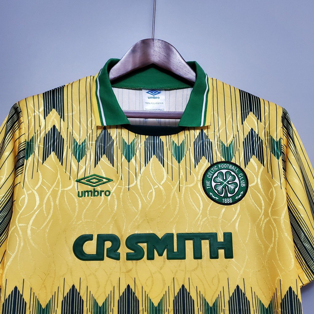 Celtic Away Yellow 1991/92