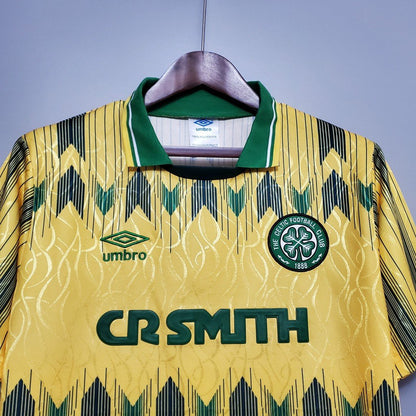 Celtic Away Yellow 1991/92