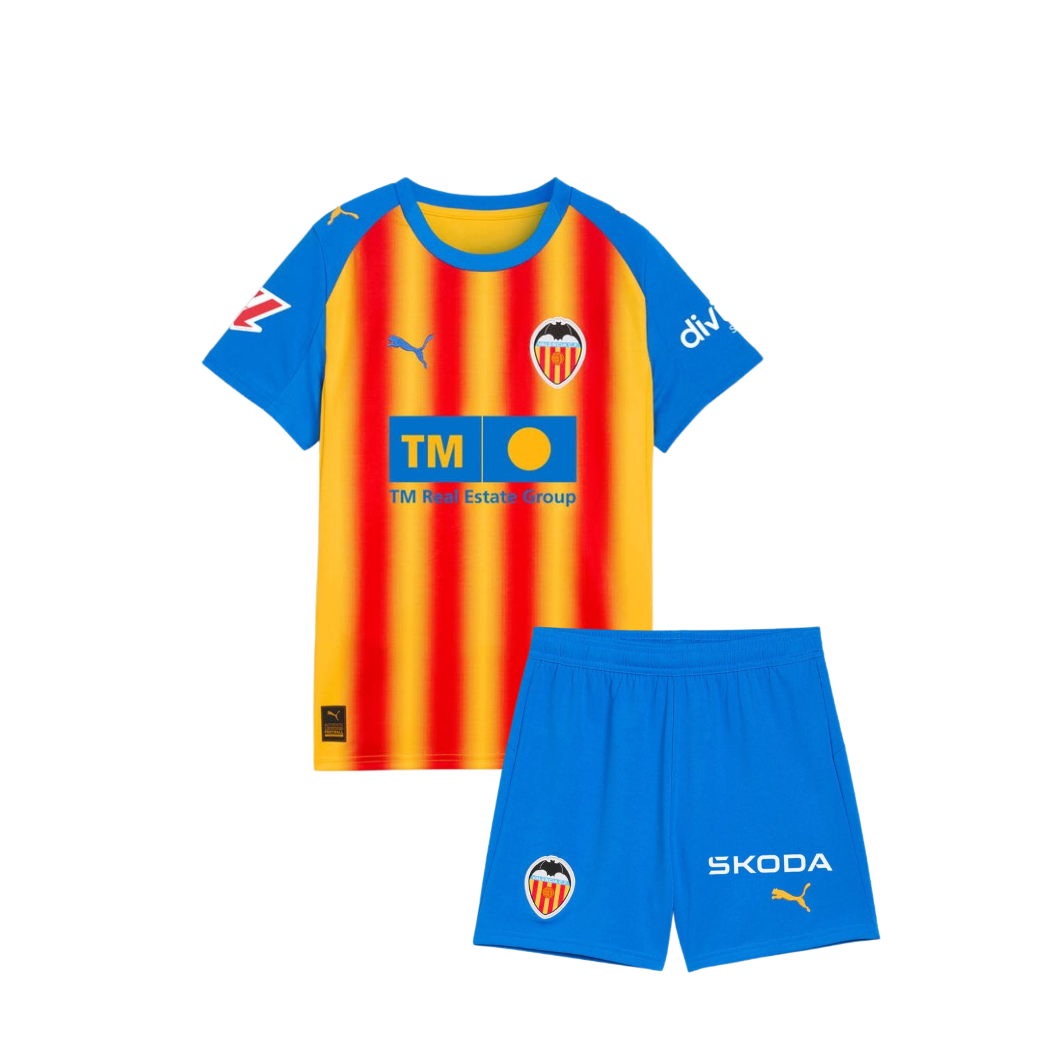Valencia Third kids Kit 2025/26