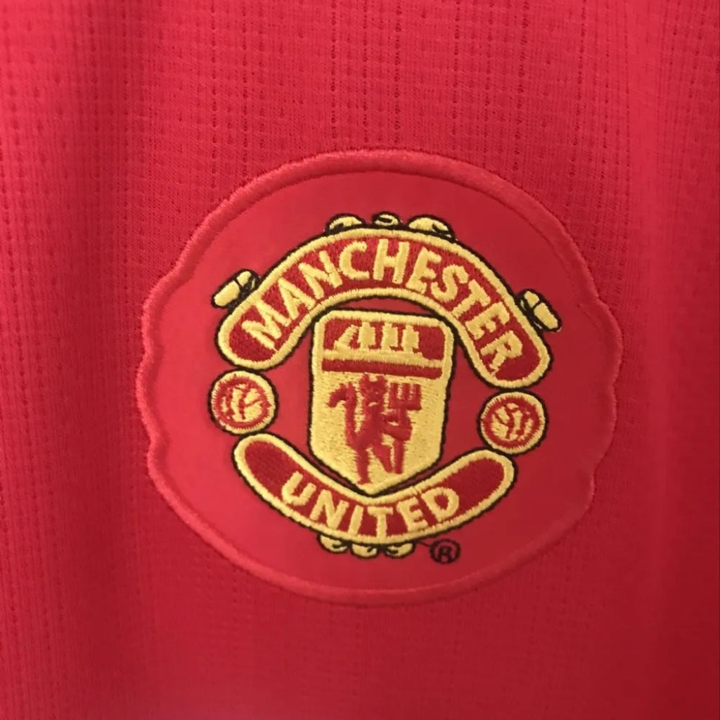 Manchester United Home Long Sleeve 2007/08
