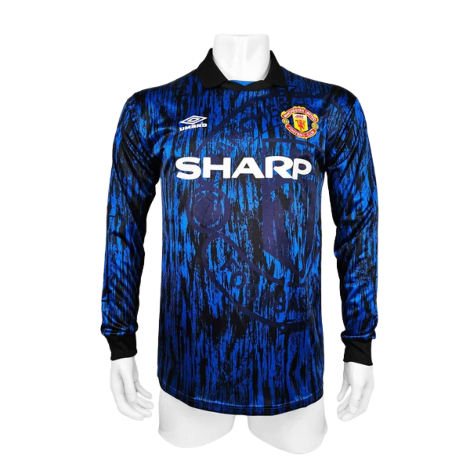 Manchester United Away Long Sleeve 1992/93