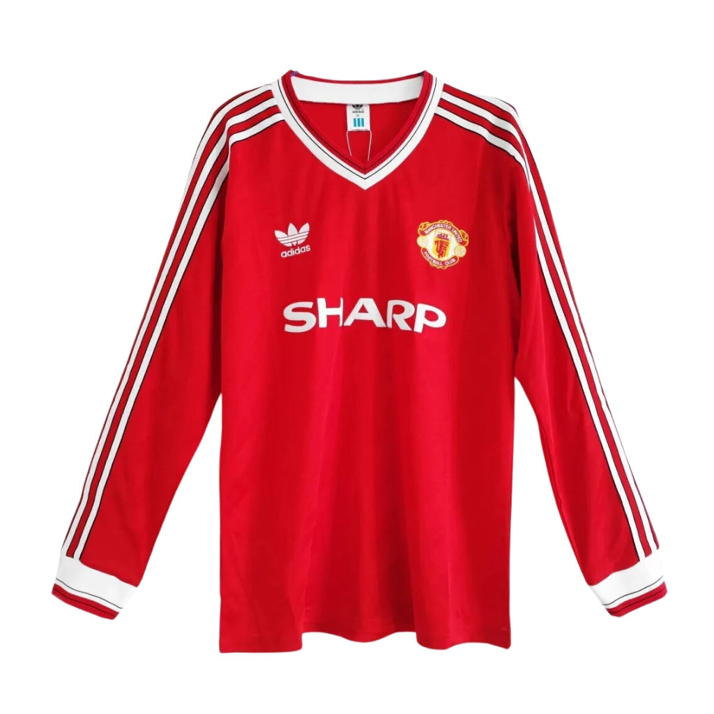 Manchester United Home Long Sleeve 1986/88