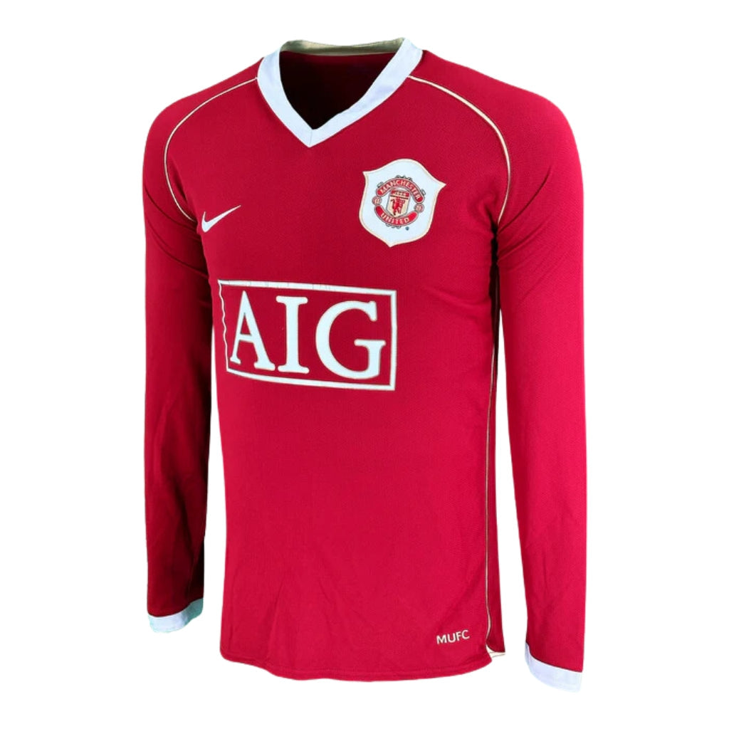 Manchester United Home Long Sleeve 2006/07