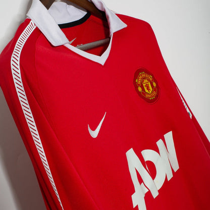 Manchester United Home  Long Sleeve 2010/11