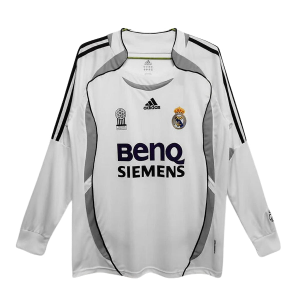 Real Madrid Home Long Sleeve 2006/07